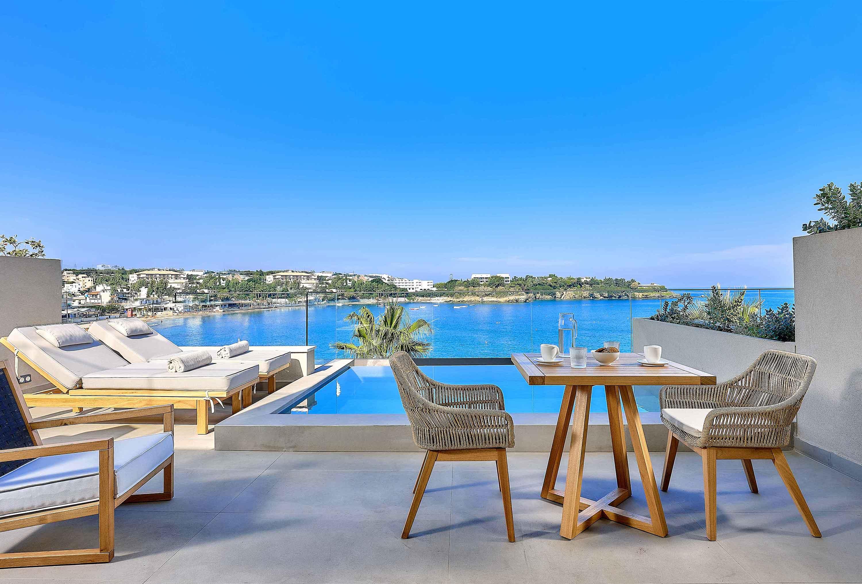 Castello Infinity Suites - Adults Only Agia Pelagia Exteriér fotografie